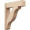 Ekena Millwork 8-in W x 28-in D x 34-in H Funston Block Rough Cedar Woodgrain TimberThane Outlooker, Primed Tan OUTUR080X28X34FST44RCPR - alternate 1